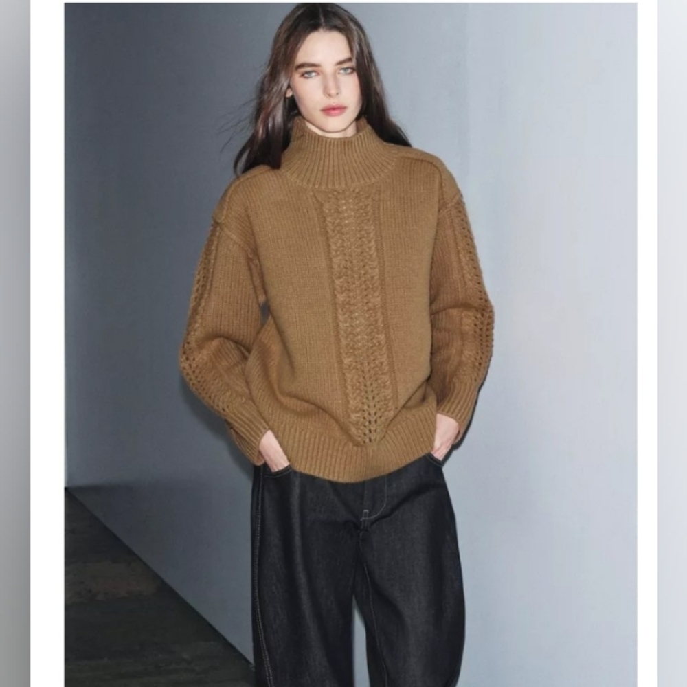 Zara 100% Wool  Sweater